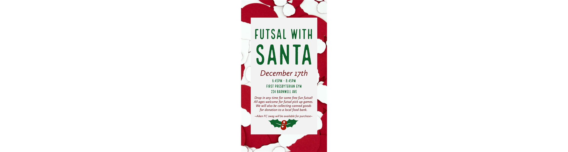 Futsal with Santa